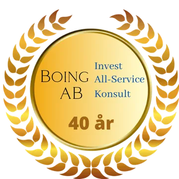 Boing Invest & All-Service – 40 år